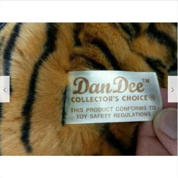 Dan Dee Tiger Plush Wild Thing Collectors Choice - Picture 7 of 8